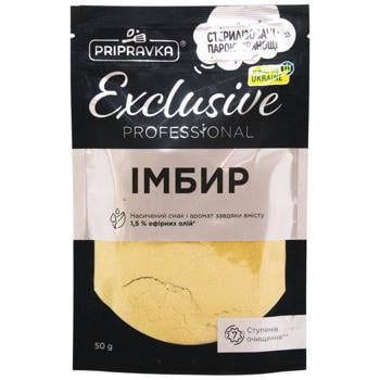 Pripravka Exclusive Professional Ground Ginger 50g - buy, prices for ULTRAMARKET - photo 1