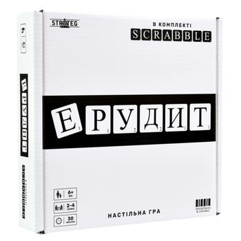 Гра настольная Strateg Эрудит - купить, цены на Таврия В - фото 1