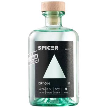 Spicer Classic Gin 45% 0.5l - buy, prices for Auchan - photo 1