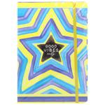 Книга записная Buromax Star голубая А5 96 листов