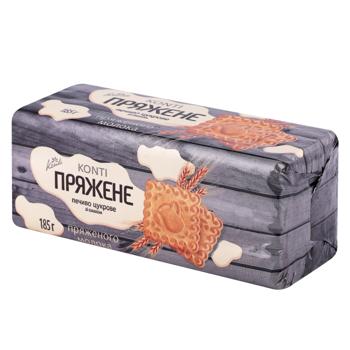 Печиво Konti зі смаком пряженого молока 185г - купити, ціни на Таврія В - фото 1