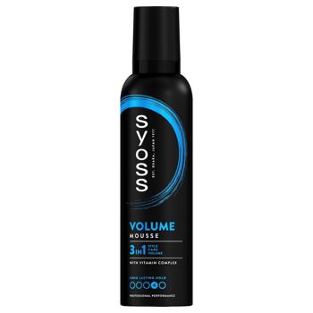 Syoss Volume Lift Volume and Extra Strong Hold Hair Mousse 250ml - buy, prices for - photo 2