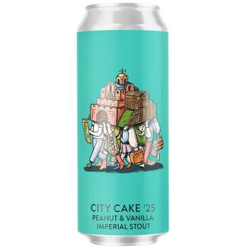 Varvar City Cake'25 Dark Unfiltered Beer 11% 0.33l