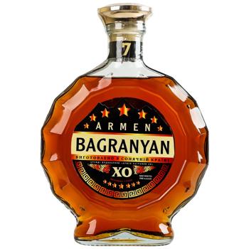 Armen Bagranyan XO 7 Years Ordinary Brandy 37% 0.5l - buy, prices for Epicentr FOOD - photo 1