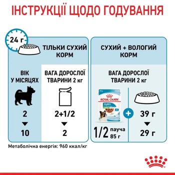 Royal Canin X-Small Puppy Wet Food with Poultry for Puppies of Miniature Breeds 85g - buy, prices for - photo 7