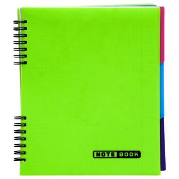 Блокнот Economix B5 клітинка 120 аркушів в асортименті - купити, ціни на METRO - фото 3