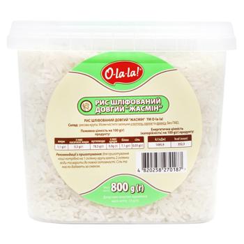 Groats jasmine O-la-la! white 800g Ukraine - buy, prices for Za Raz - photo 2