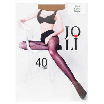 Joli 40 Den Women's Tights s.3 Beige - buy, prices for NOVUS - photo 1