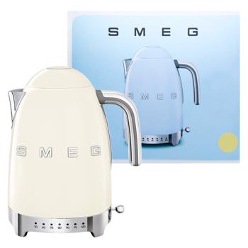 Smeg 50x Electric Kettle with Temperature Controller Cream Color - buy, prices for WINETIME - photo 1