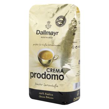 Кава в зернах Dallmayr Crema Prodomo 1кг - купити, ціни на МегаМаркет - фото 1