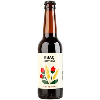 Berryland Dry Unfiltered Rye Kvass 0.33l - buy, prices for WINETIME - photo 1
