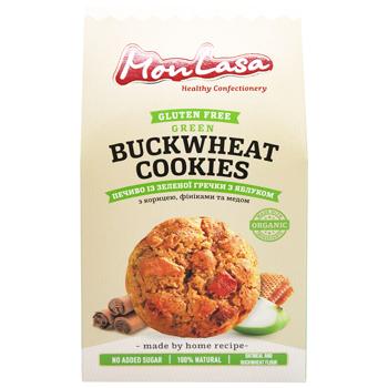 Mon Lasa Cookies from Green Buckwheat with Apple 120g - buy, prices for - photo 3