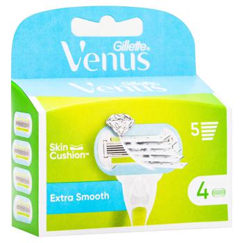 Gillette Venus Embrace replaceable shaving cartridges 4pcs - buy, prices for ULTRAMARKET - photo 3