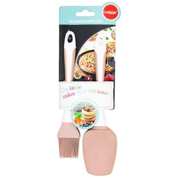 Лопатка та пензлик кулінарний силікон 25,5*22см - купити, ціни на Таврія В - фото 2