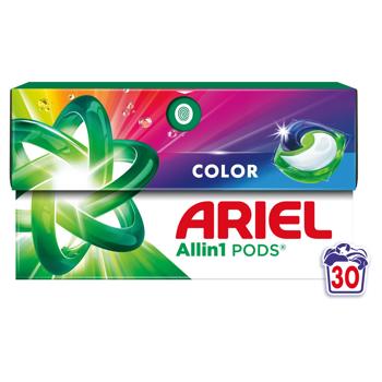 Ariel Pods Color Washing Capsules 30pcs - buy, prices for Auchan - photo 2