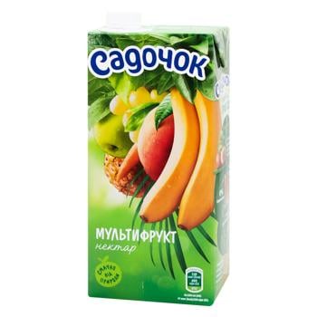 Нектар Садочок мультифруктовий 0,95л - купити, ціни на ЕКО Маркет - фото 2