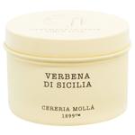 Cereria Molla Verbena di Sicilia Scented Candle for Travel 90g