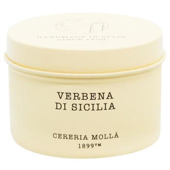 Аромасвеча Cereria Molla Verbena di Sicilia для путешествий 90г - купить, цены на WINETIME - фото 1
