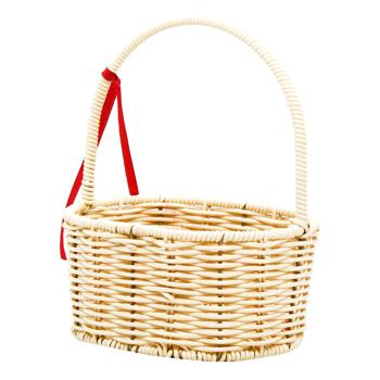 Natural Oval Basket 20*15*23cm w335 - buy, prices for ULTRAMARKET - photo 1