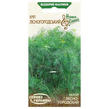 Semena Ukrayny Lisnogorodsky Dill Seeds 3g - buy, prices for Auchan - photo 1