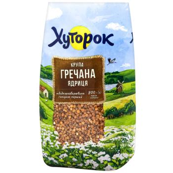 Крупа гречневая Хуторок 800г - купить, цены на КОСМОС - фото 1