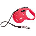 Flexi New Classic Roulette Leash with Tape S Up to 15kg 5m Red