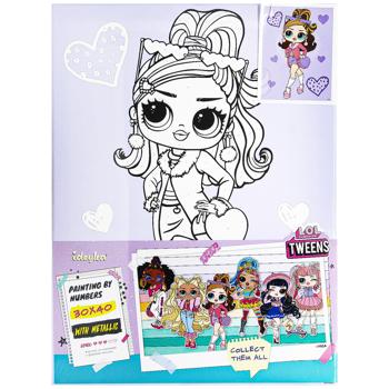 L.O.L. Surprise! Tweens Fancy Gurl Paint by Numbers 30x40cm