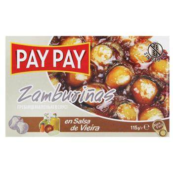 Гребешки Pay Pay маленькие в соусе 115г - купить, цены на NOVUS - фото 3
