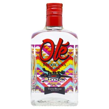 Текіла Ole Mexicana Silver 38%  0.7л - купити, ціни на Ідеал - фото 1