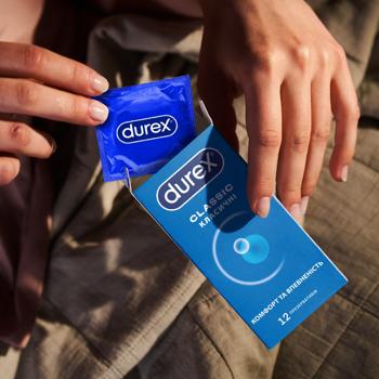 Презервативы Durex Classic латексные с силиконовой смазкой 12шт - купить, цены на NOVUS - фото 5