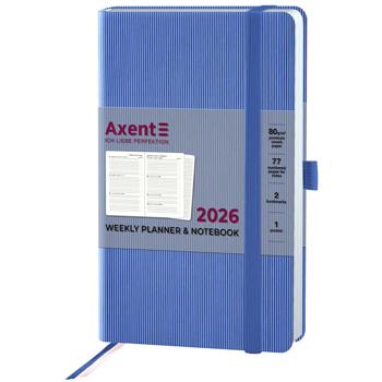 Щотижневик Axent Partner Lines датований 125х195мм в асортименті - купити, ціни на - фото 2
