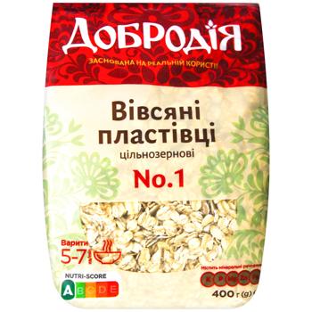 Хлопья овсяные Добродия №1 400г - купить, цены на КОСМОС - фото 3