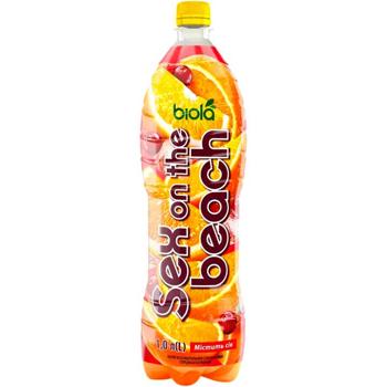 Напиток газированный Biola Sex on the Beach соковмещенный 1л - купить, цены на Auchan - фото 1