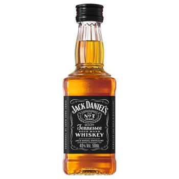 Виски Jack Daniel`s Old No.7 40% 50мл