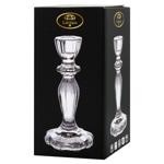 Подсвечник LeGlass 8,2*8,2*15,5см