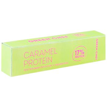 Green Chef Caramel Protein Bar with Caramel 45g - buy, prices for COSMOS - photo 2
