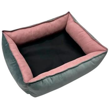 Лежак Pet Fun Velour 60x50x18см розовый - купить, цены на MasterZoo - фото 7