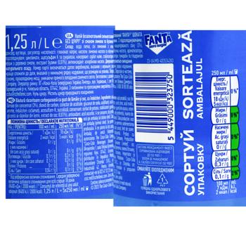 Напій газований Fanta Shokata Zero Sugar 1,25л - купити, ціни на КОСМОС - фото 2