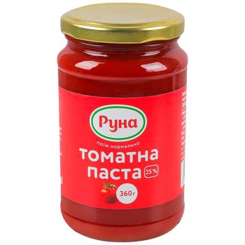 Паста томатна РУНА з вм. с/р 25% / 360г - купити, ціни на Торба - фото 1