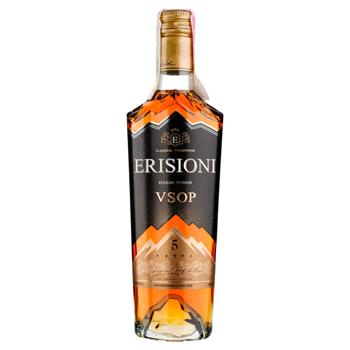 Коньяк Украины Erisioni VSOP 5 лет 40% 250мл - купить, цены на ЕКО Маркет - фото 1