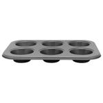 Metal Cupcake Mold for 6 pieces