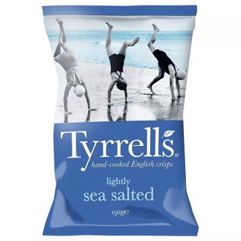 Tyrrell`s Potato Chips with Sea Salt 150g - buy, prices for Grono - photo 1