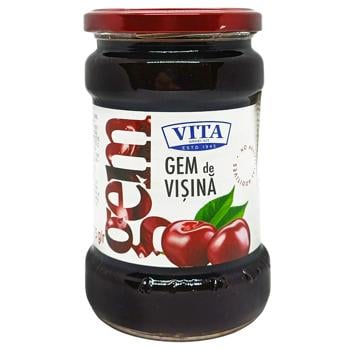Vita Cherry Jam 375g - buy, prices for Tavria V - photo 1
