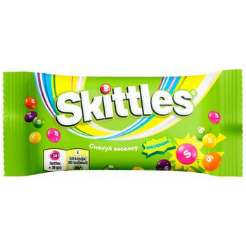 Драже Skittles Кисломікс жувальне 38г - купити, ціни на Cупермаркет "Харків" - фото 7
