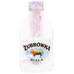 Горілка Zubrowka Biala 40% 100мл