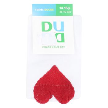 Duna White Children's Socks 24-26s - buy, prices for ULTRAMARKET - photo 1