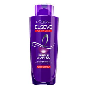 L'Oreal Paris Elseve Color Vive Purple For Blond And Light-Colored Hair Tint Hair Shampoo 200ml - buy, prices for NOVUS - photo 1