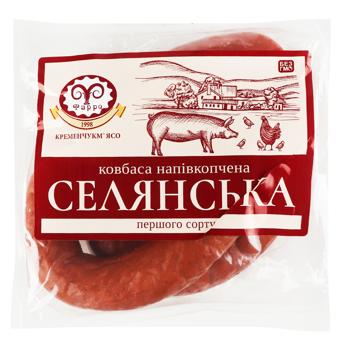 Farro Selianska Sausage Semi-Smoked First Grade - buy, prices for Tavria V - photo 2