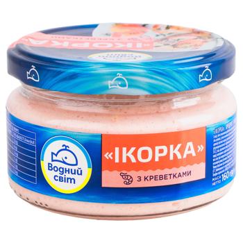 Паста Водный Мир Икорка с креветками 160г