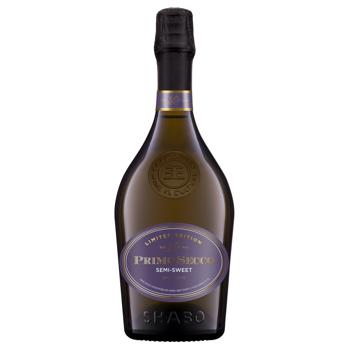 Вино ігристе Shabo Primo Secco біле напівсолодке 11,7% 0,75л - купити, ціни на КОСМОС - фото 2